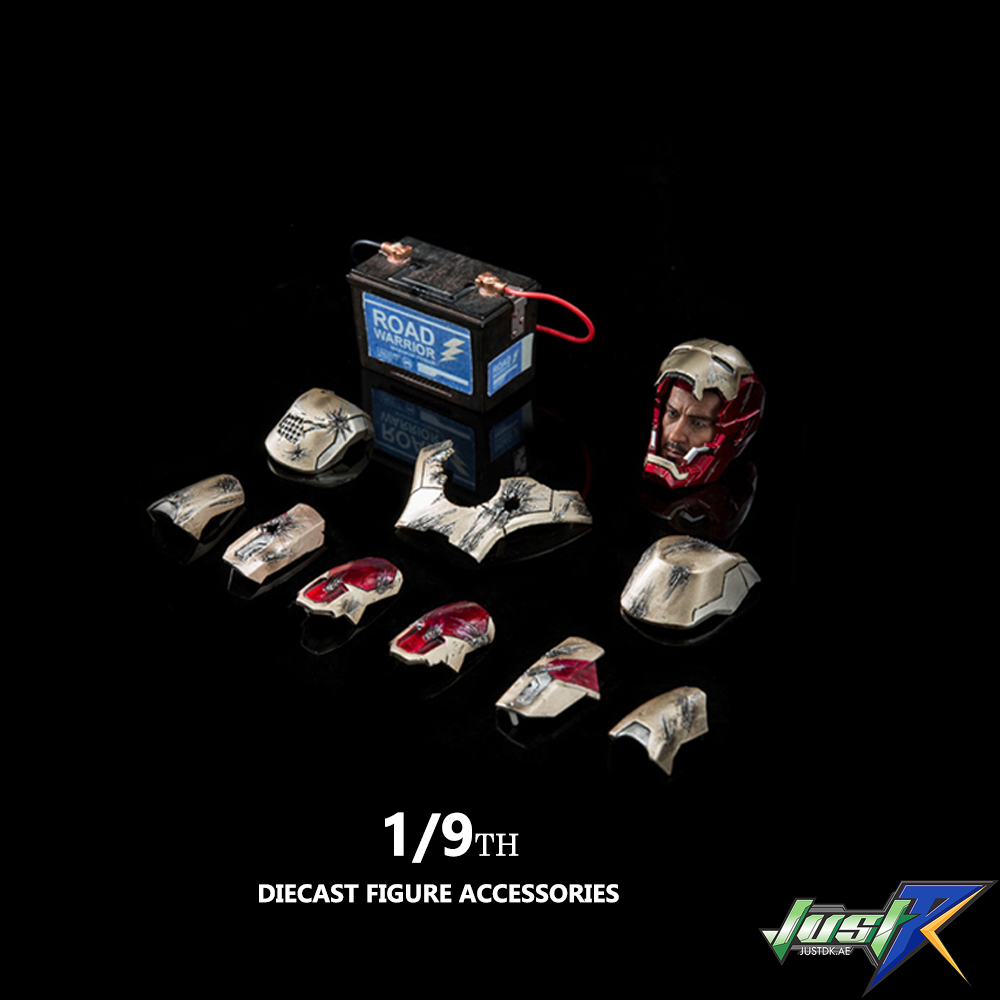 KING ARTS DFS010 KING ARTS 1/9 IRON MAN 3 MK XLII BATTLE DAMAGED ACCESSORY SET