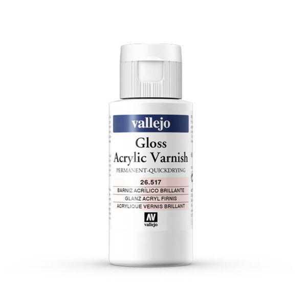 26.517 VALLEJO PERMANENT GLOSS VARNISH 60ml