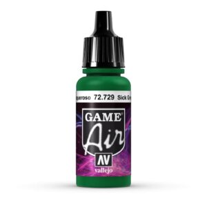 72.729 VALLEJO GAME AIR SICK GREEN 17ml