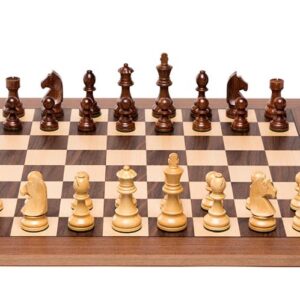 10842 DGT WALTNUT CHESS BOARD NON-ELECTRONIC