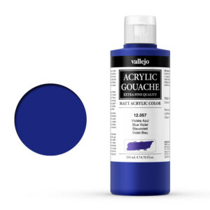 12.057 VALLEJO ACRYLIC GOUACHE BLUE VIOLET 200ml
