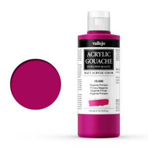 13.045 VALLEJO ACRYLIC GOUACHE MAGENTA 200ml