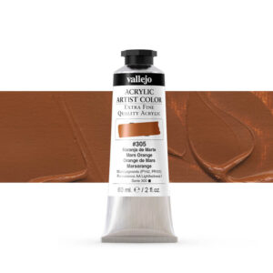 16.305 VALLEJO ACRYLIC ARTIST COLOR MARS ORANGE 60ml