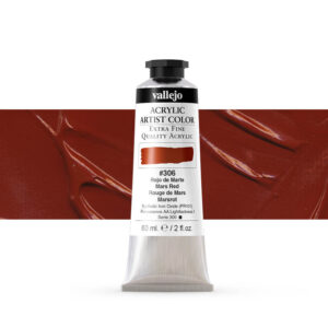 16.306 VALLEJO ACRYLIC ARTIST COLOR MARS RED 60ml