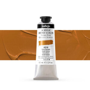 16.318 VALLEJO ACRYLIC ARTIST COLOR GOLD OCHRE 60ml