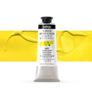 16.401 VALLEJO ACRYLIC ARTIST COLOR HANSA YELLOW 60ml