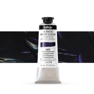 16.403 VALLEJO ACRYLIC ARTIST COLOR PERMANENT VIOLET 60ml