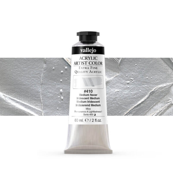 16.410 VALLEJO ACRYLIC ARTIST COLOR IRIDISCENT MEDIUM 60ml