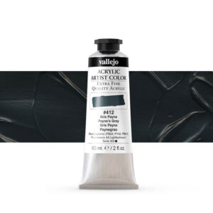 16.412 VALLEJO ACRYLIC ARTIST COLOR PAYNES GREY 60ml
