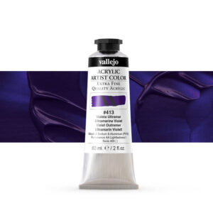 16.413 VALLEJO ACRYLIC ARTIST COLOR ULTRAMARINE VIOLET 60ml