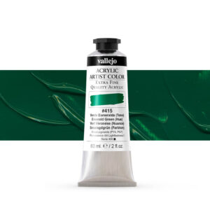 16.415 VALLEJO ACRYLIC ARTIST COLOR EMERALD GREEN 60ml