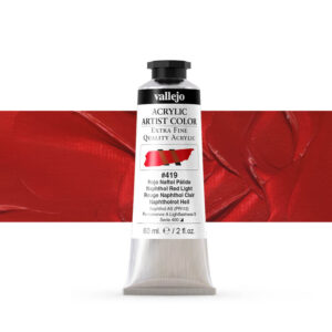 16.419 VALLEJO ACRYLIC ARTIST COLOR NAPHTOL RED LIGHT 60ml