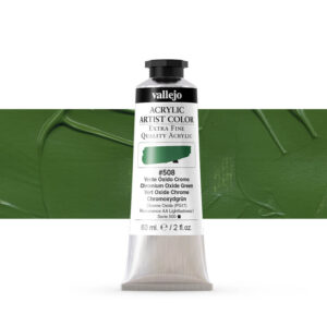 16.508 VALLEJO ACRYLIC ARTIST COLOR CHROMIUM OXIDE GREEN 60ml