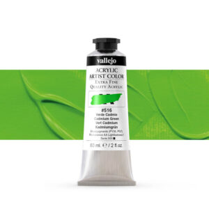 16.516 VALLEJO ACRYLIC ARTIST COLOR CADMIUM GREEN 60ml