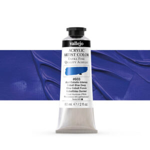 16.603 VALLEJO ACRYLIC ARTIST COLOR COBALT BLUE DEEP 60ml