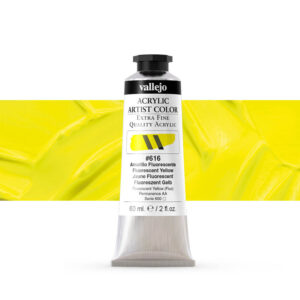 16.616 VALLEJO ACRYLIC ARTIST COLOR FLUO YELLOW 60ml