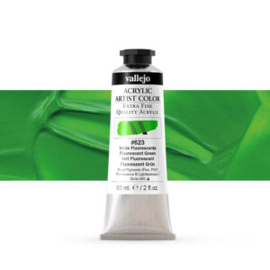 16.623 VALLEJO ACRYLIC ARTIST COLOR FLUO GREEN 60ml