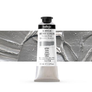 16.701 VALLEJO ACRYLIC ARTIST COLOR SILVER 60ml