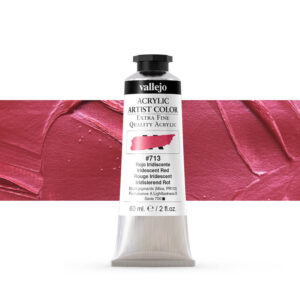 16.713 VALLEJO ACRYLIC ARTIST COLOR RED IRIDESCENT 60ml
