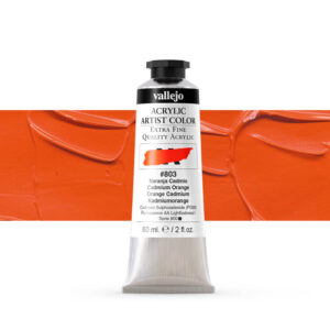 16.803 VALLEJO ACRYLIC ARTIST COLOR CADMIUM ORANGE 60ml