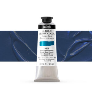 16.808 VALLEJO ACRYLIC ARTIST COLOR COBALT BLUE CHROME 60ml