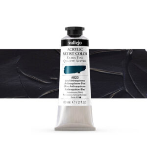 16.823 VALLEJO ACRYLIC ARTIST COLOR ANTHRAQUINONE BLUE 60ml