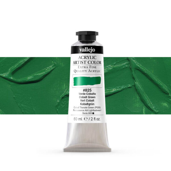 16.825 VALLEJO ACRYLIC ARTIST COLOR COBALT GREEN 60ml