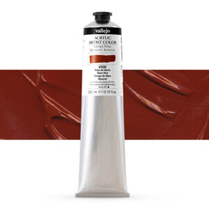 17.306 VALLEJO ACRYLIC ARTIST COLOR MARS RED 200ml