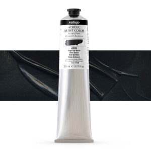 17.309 VALLEJO ACRYLIC ARTIST COLOR MARS BLACK 200ml