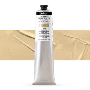 17.315 VALLEJO ACRYLIC ARTIST COLOR UNBLEACHED TITANIUM 200ml
