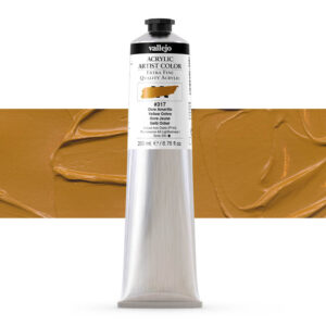17.317 VALLEJO ACRYLIC ARTIST COLOR YELLOW OCHRE 200ml