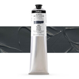 17.321 VALLEJO ACRYLIC ARTIST COLOR DARK GREY 200ml