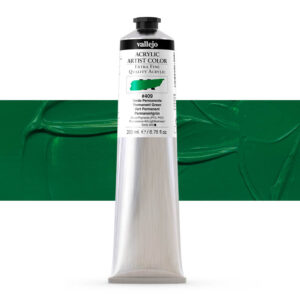 17.409 VALLEJO ACRYLIC ARTIST COLOR PERMANENT GREEN 200ml