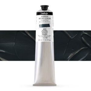 17.412 VALLEJO ACRYLIC ARTIST COLOR PAYNES GREY 200ml
