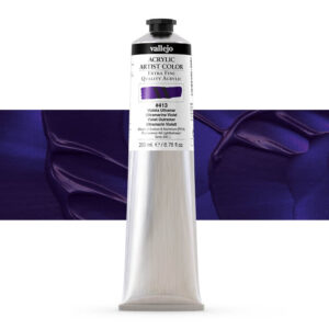 17.413 VALLEJO ACRYLIC ARTIST COLOR ULTRAMARINE VIOLET 200ml