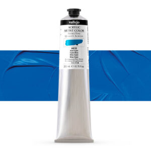 17.416 VALLEJO ACRYLIC ARTIST COLOR CYAN BLUE 200ml