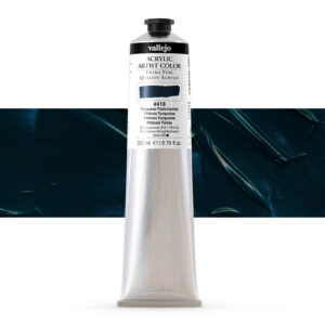17.418 VALLEJO ACRYLIC ARTIST COLOR PHTALOCYANINE TURQUOISE 200ml