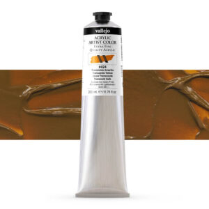 17.424 VALLEJO ACRYLIC ARTIST COLOR TRANSOXIDE YELLOW 200ml