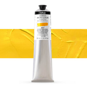 17.517 VALLEJO ACRYLIC ARTIST COLOR CAD. YELLOW MEDIUM 200ml