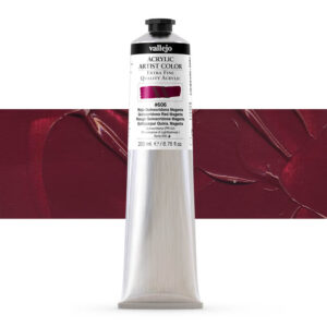 17.606 VALLEJO ACRYLIC ARTIST COLOR QUINACRD. RED MAGENTA 200ml