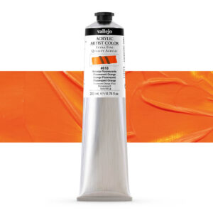 17.618 VALLEJO ACRYLIC ARTIST COLOR FLUO ORANGE 200ml