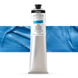 17.714 VALLEJO ACRYLIC ARTIST COLOR BLUE IRIDESCENT 200ml