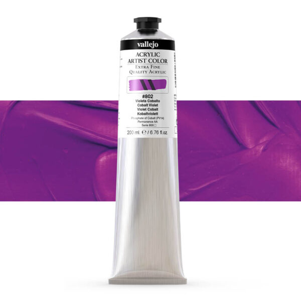 17.802 VALLEJO ACRYLIC ARTIST COLOR COBALT VIOLET 200ml