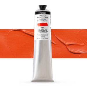 17.806 VALLEJO ACRYLIC ARTIST COLOR CAD. RED LIGHT 200ml