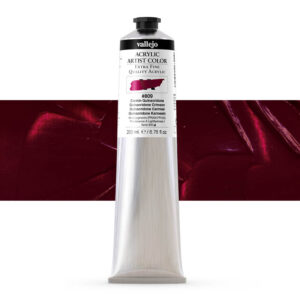 17.809 VALLEJO ACRYLIC ARTIST COLOR QUINACRD. CRIMSON 200ml
