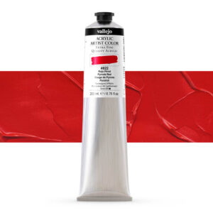 17.822 VALLEJO ACRYLIC ARTIST COLOR PYRROLE RED 200ml