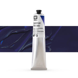 21.005 VALLEJO ACRYLIC STUDIO PHTALO BLUE 58ml
