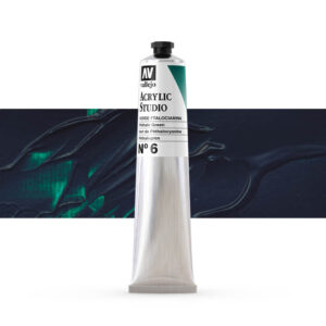 21.006 VALLEJO ACRYLIC STUDIO PHTALO GREEN 58ml