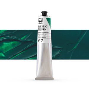21.007 VALLEJO ACRYLIC STUDIO PERMANENT GREEN 58ml