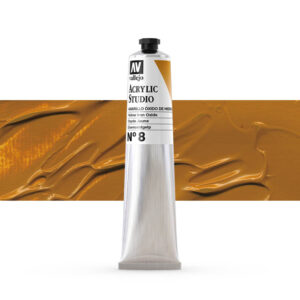 21.008 VALLEJO ACRYLIC STUDIO YELLOW IRON OXIDE 58ml